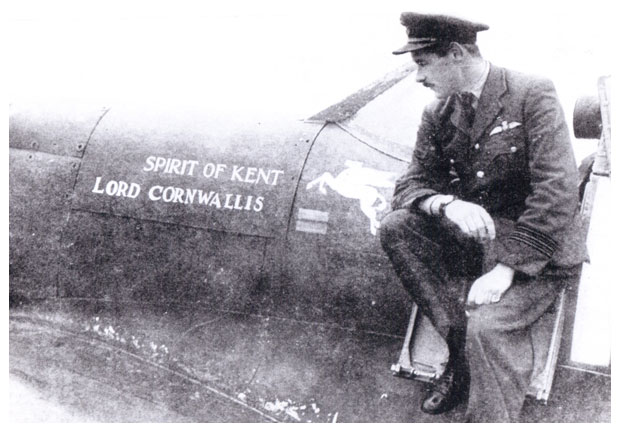 Spirit of Kent Spitfire Lord cornwallis